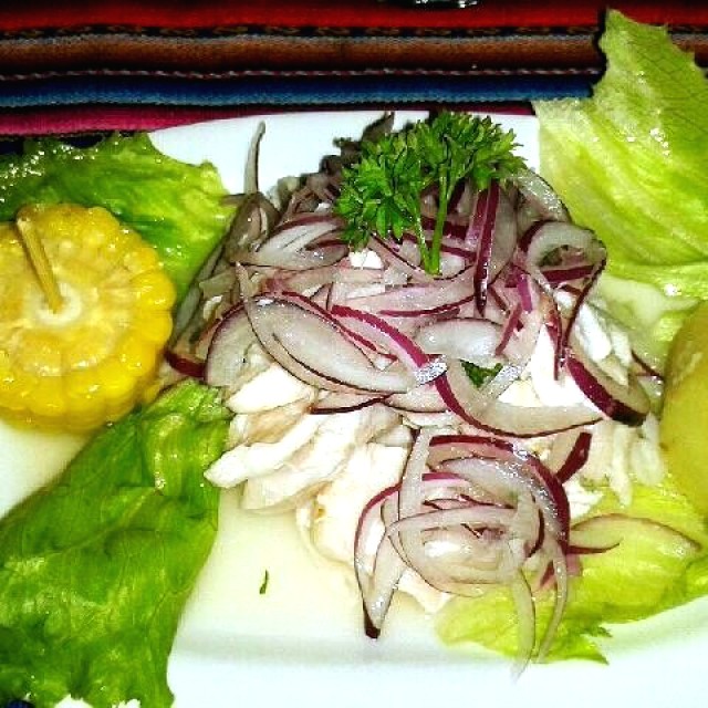 CEVICHE de corvina by tony lindo