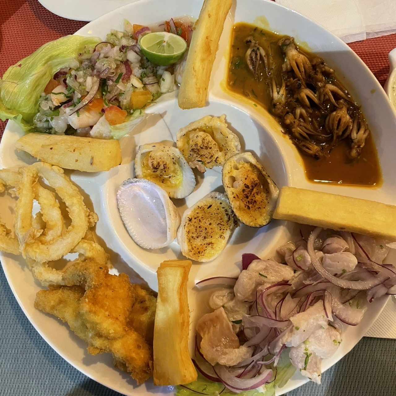 Piqueo de Mariscos