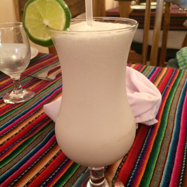 Limonada de coco.  