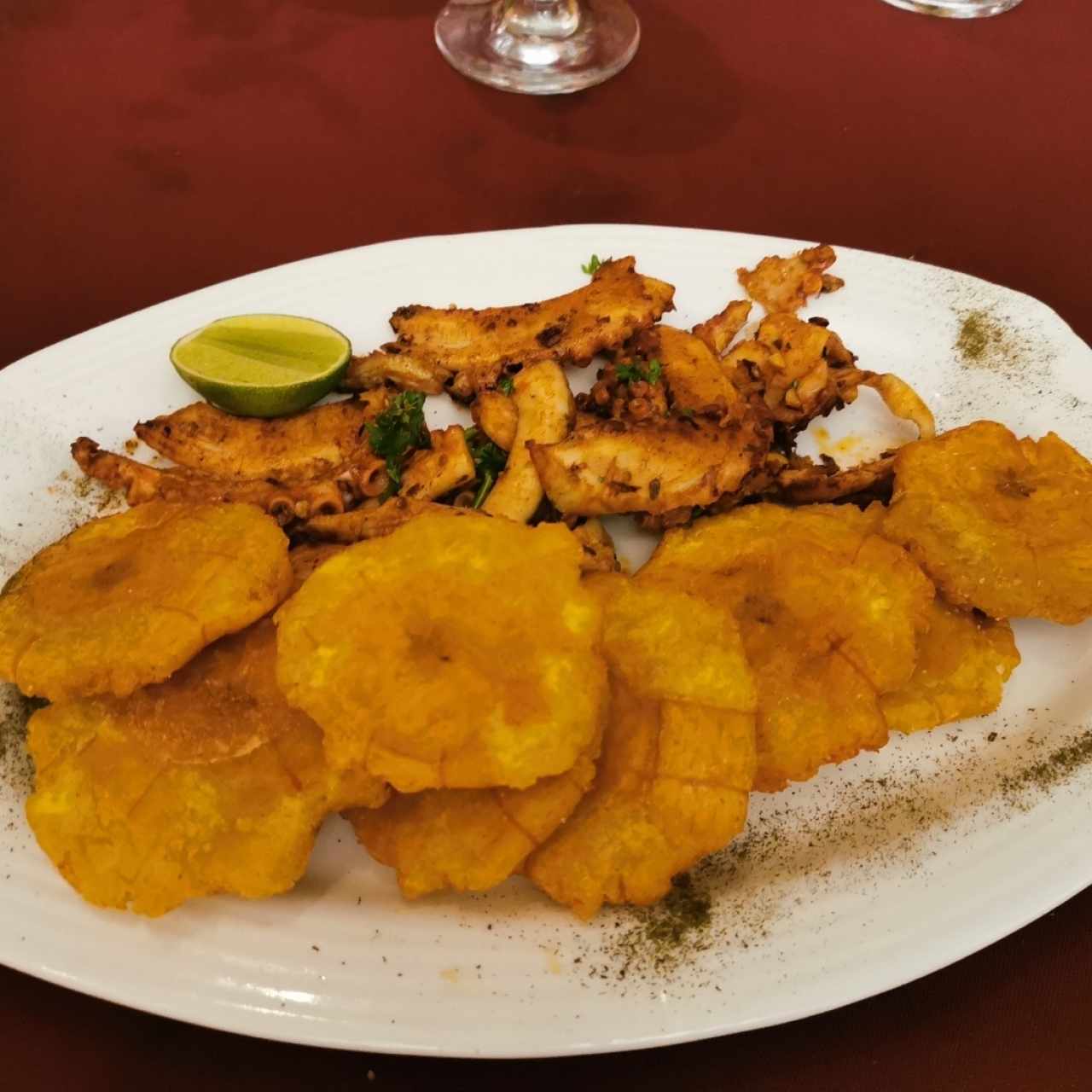 pulpo al carbón