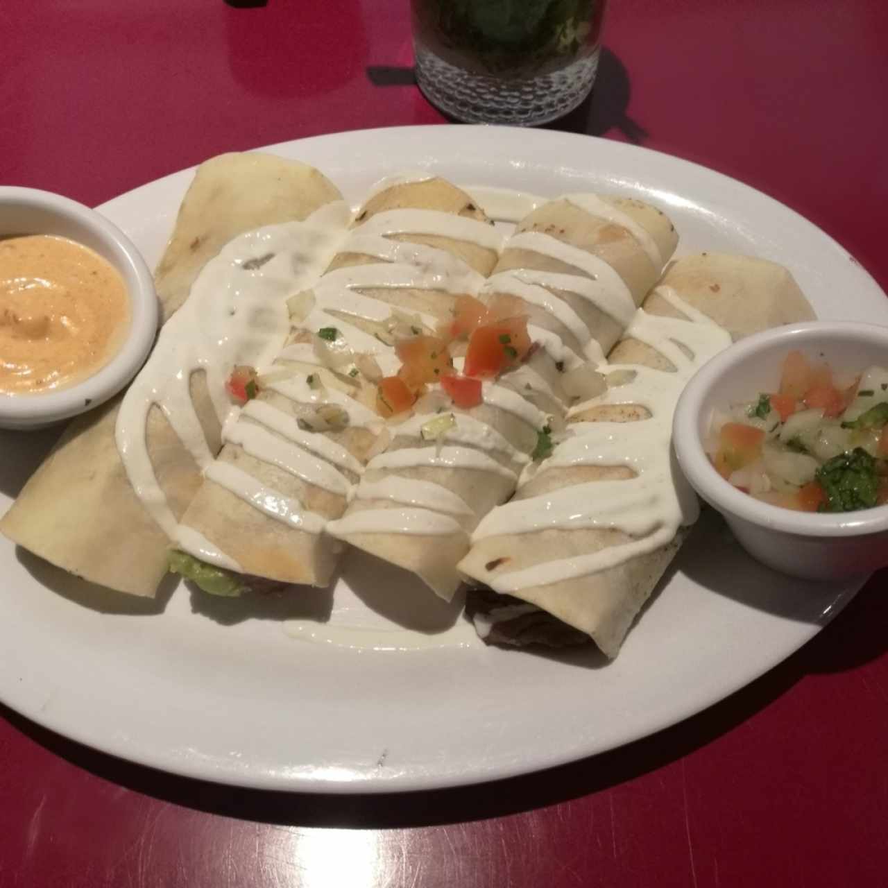 Burritos de res