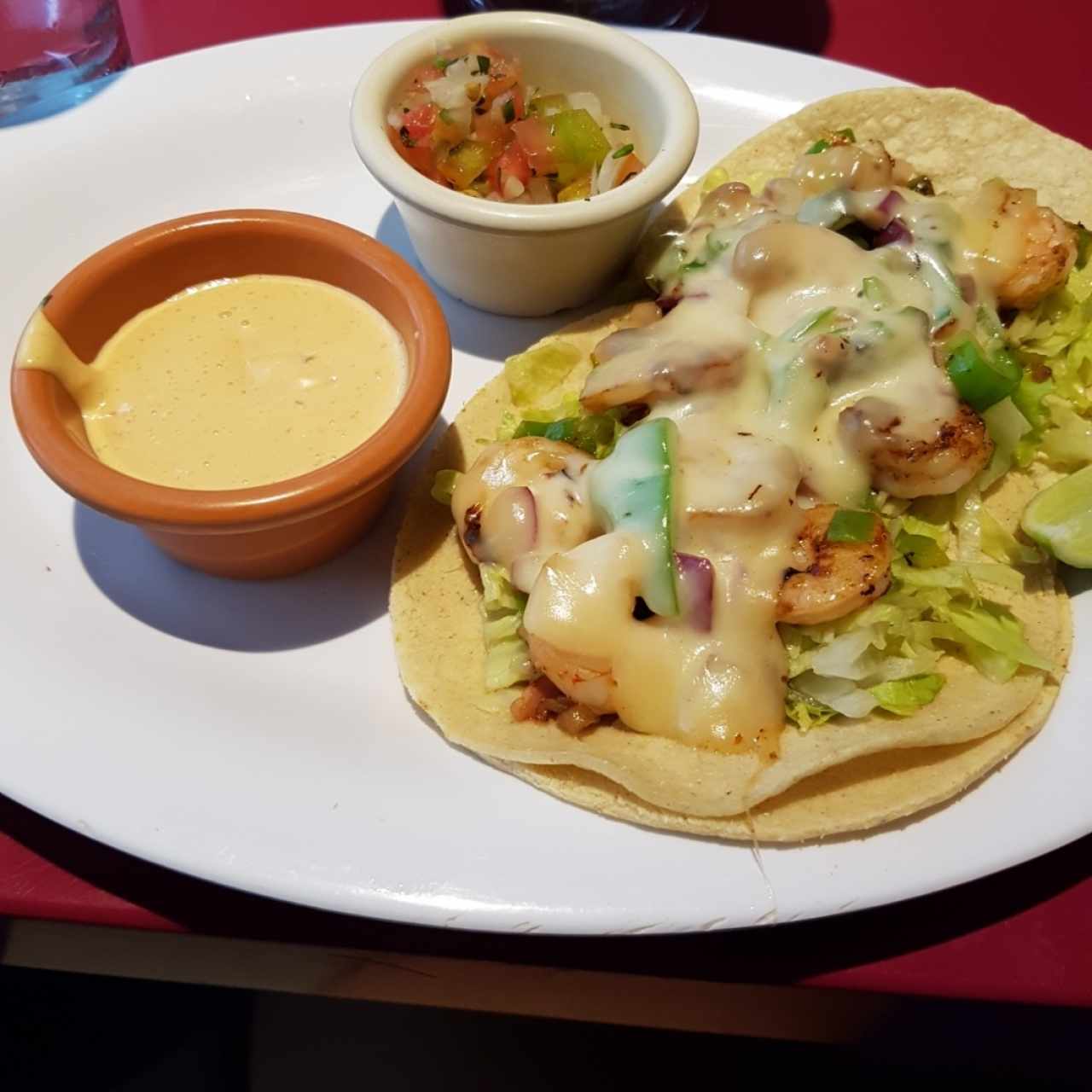 Tacos de camarón