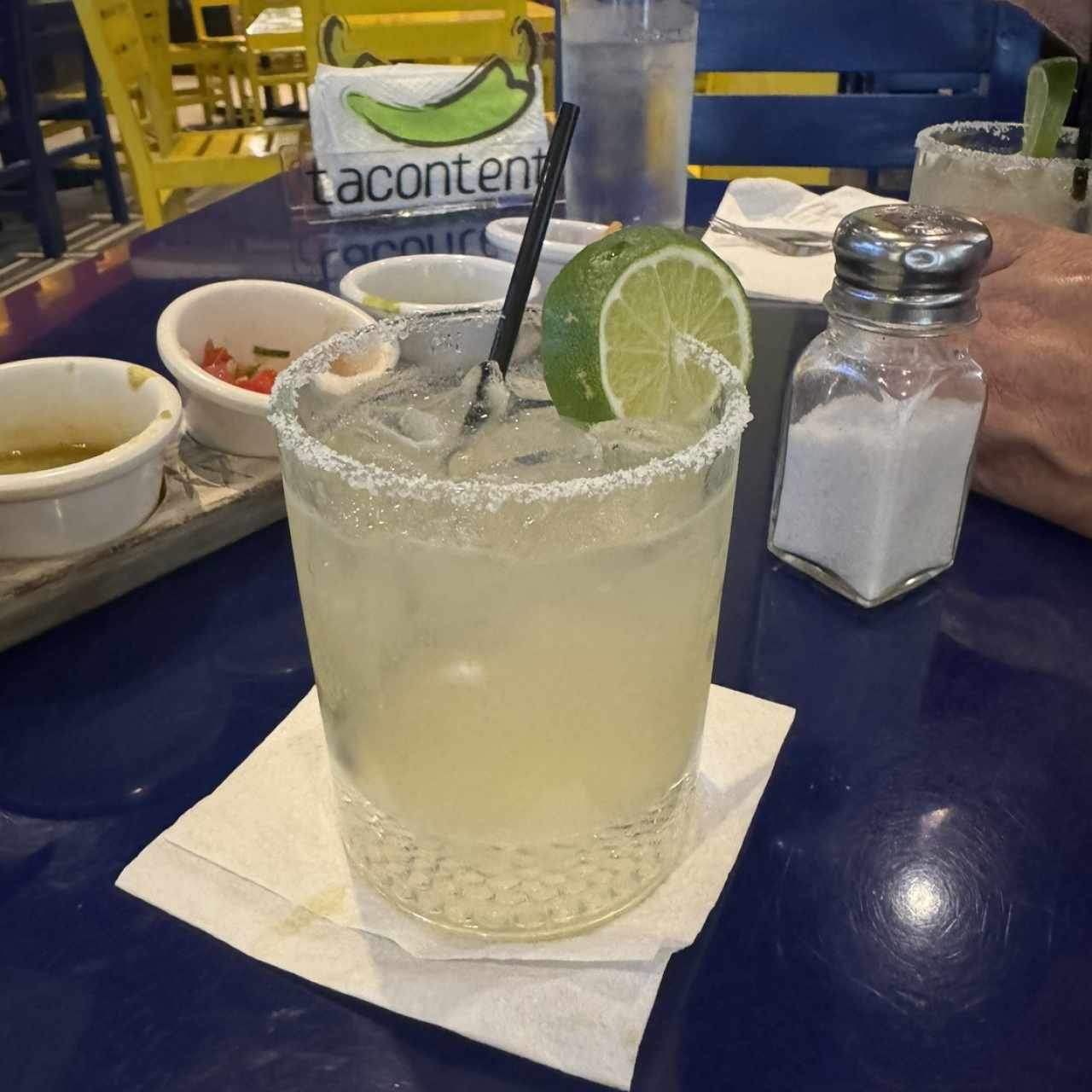 Margarita en las rocas