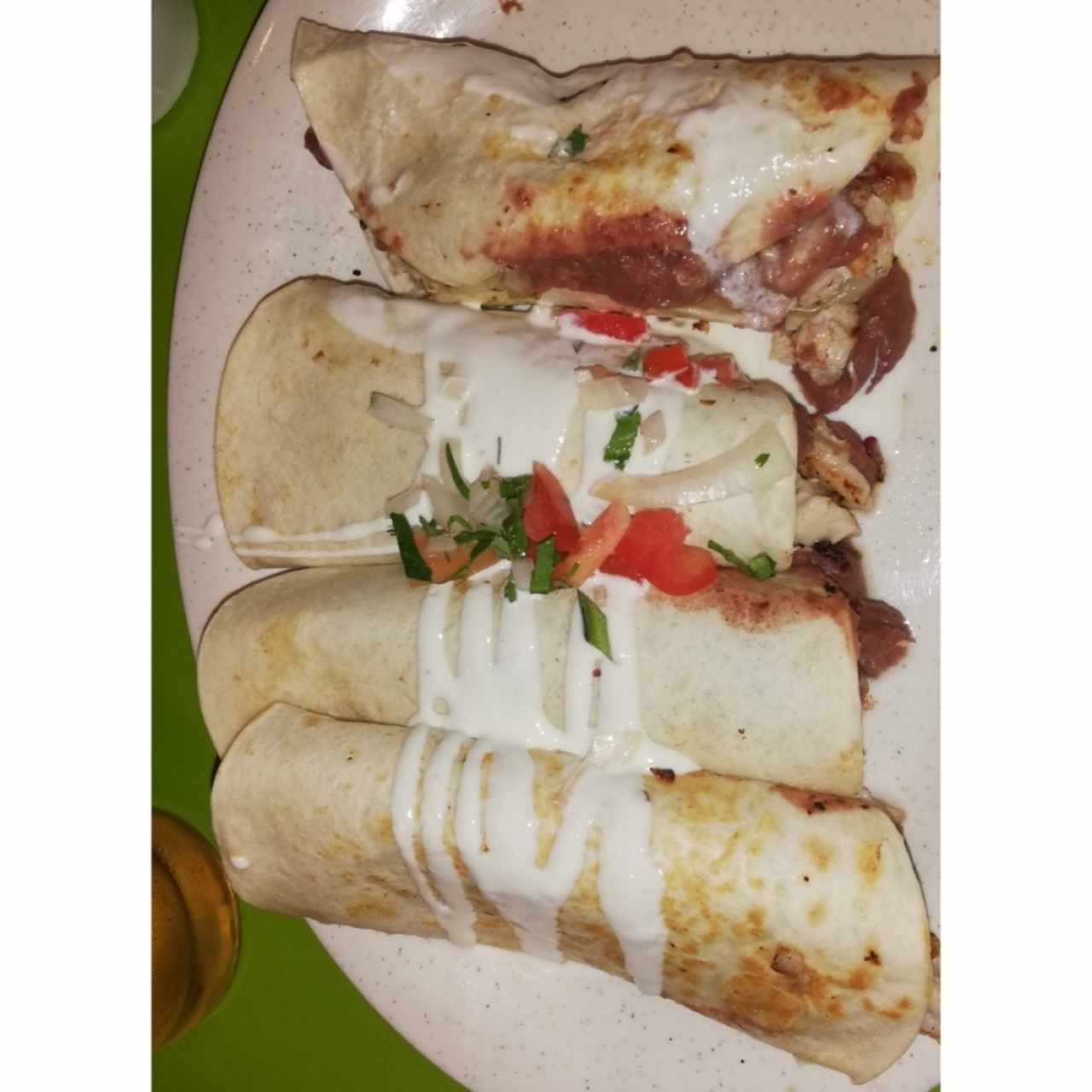 Burritos de Pollo