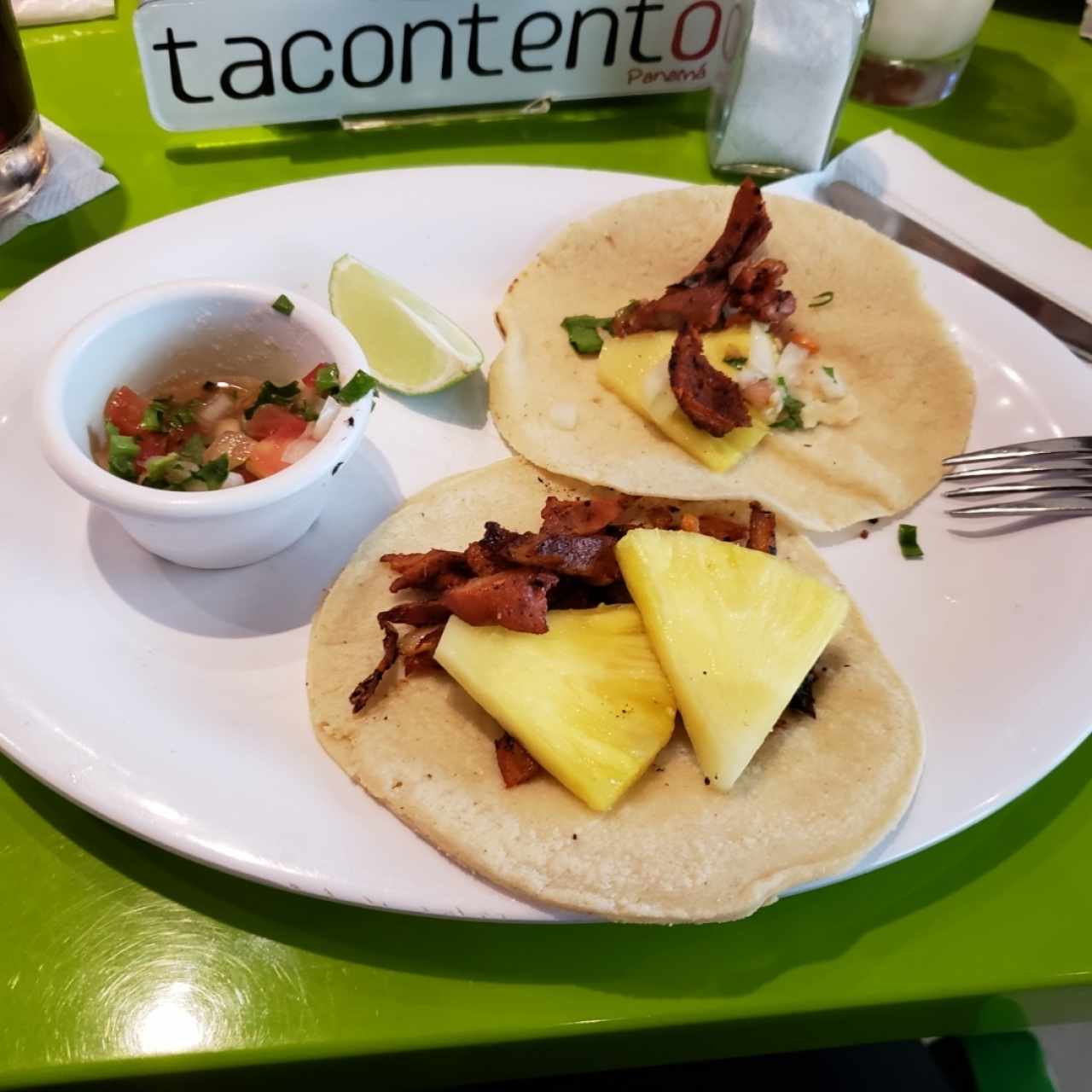 Tacos al pastor!