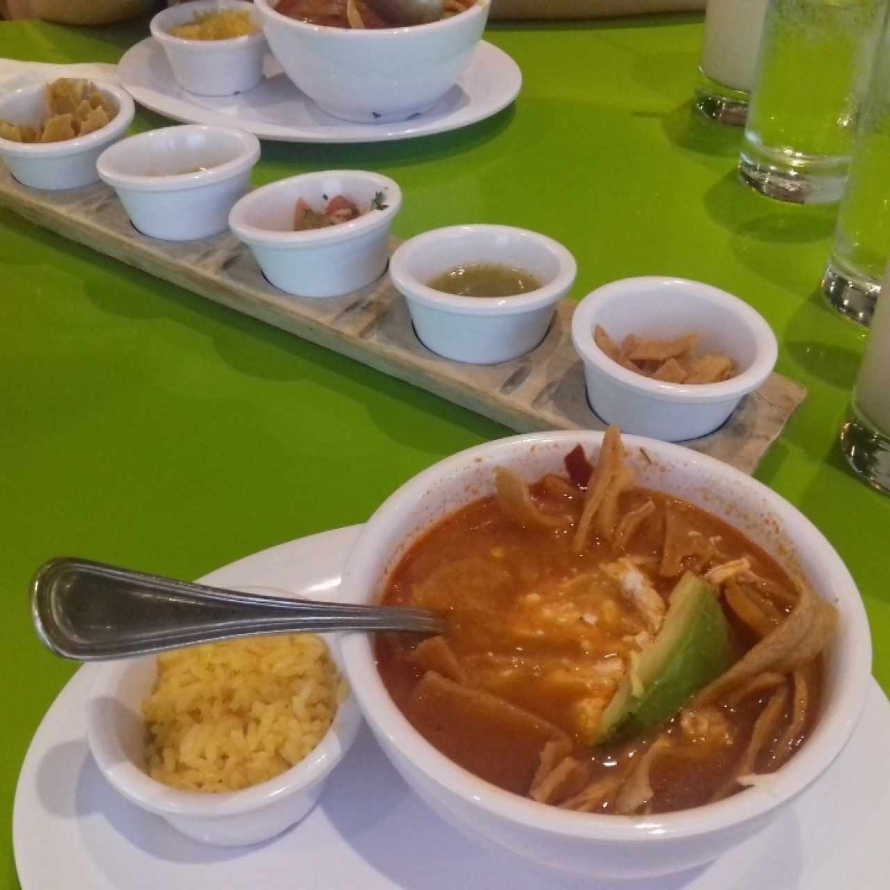 sopa azteca