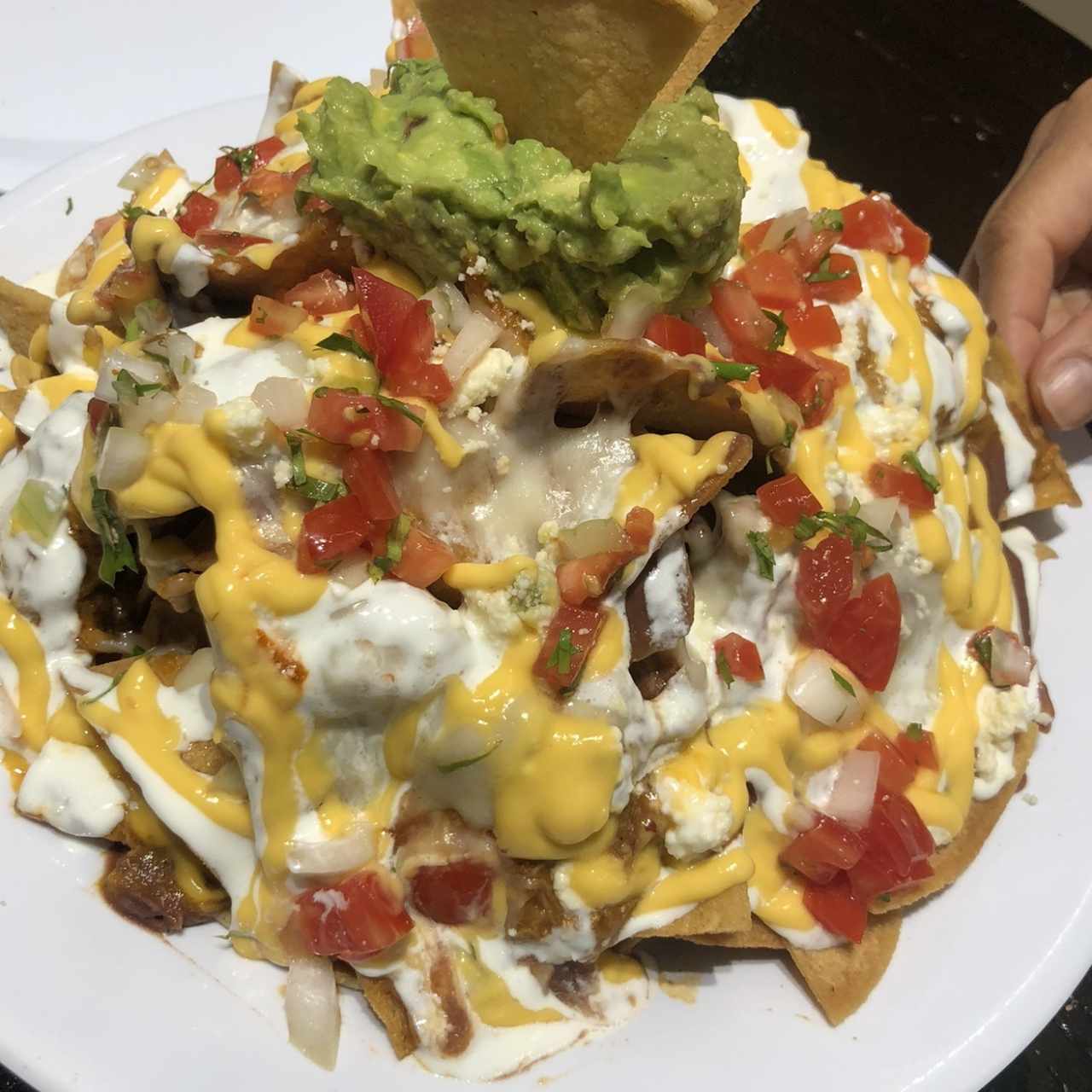 Bandeja de nachos 