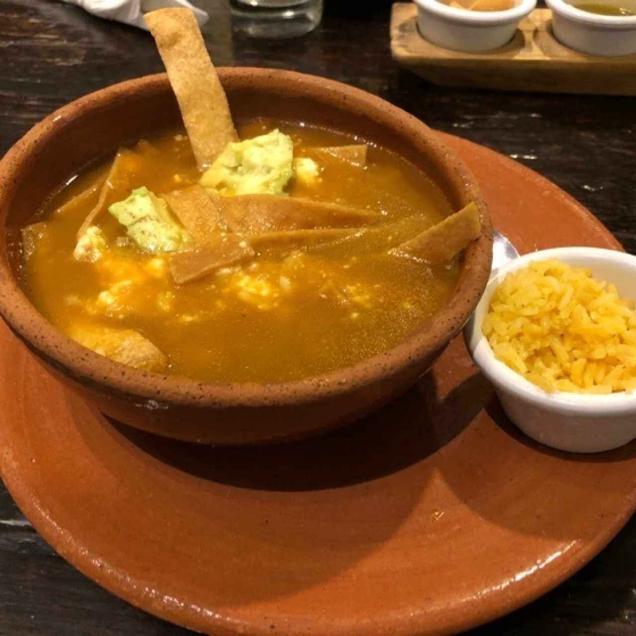 sopa de tortilla