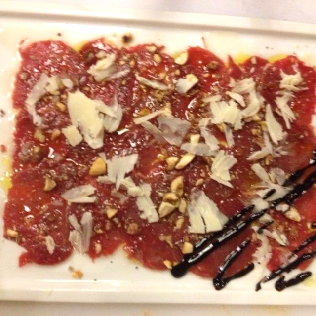 Carpaccio de res