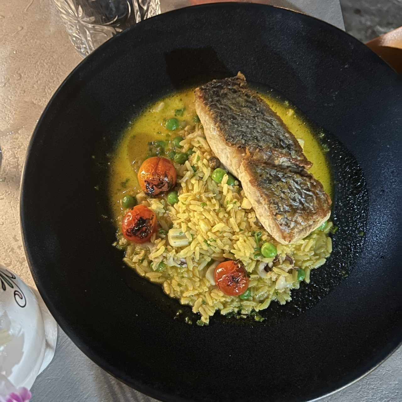 Salmón a la Plancha