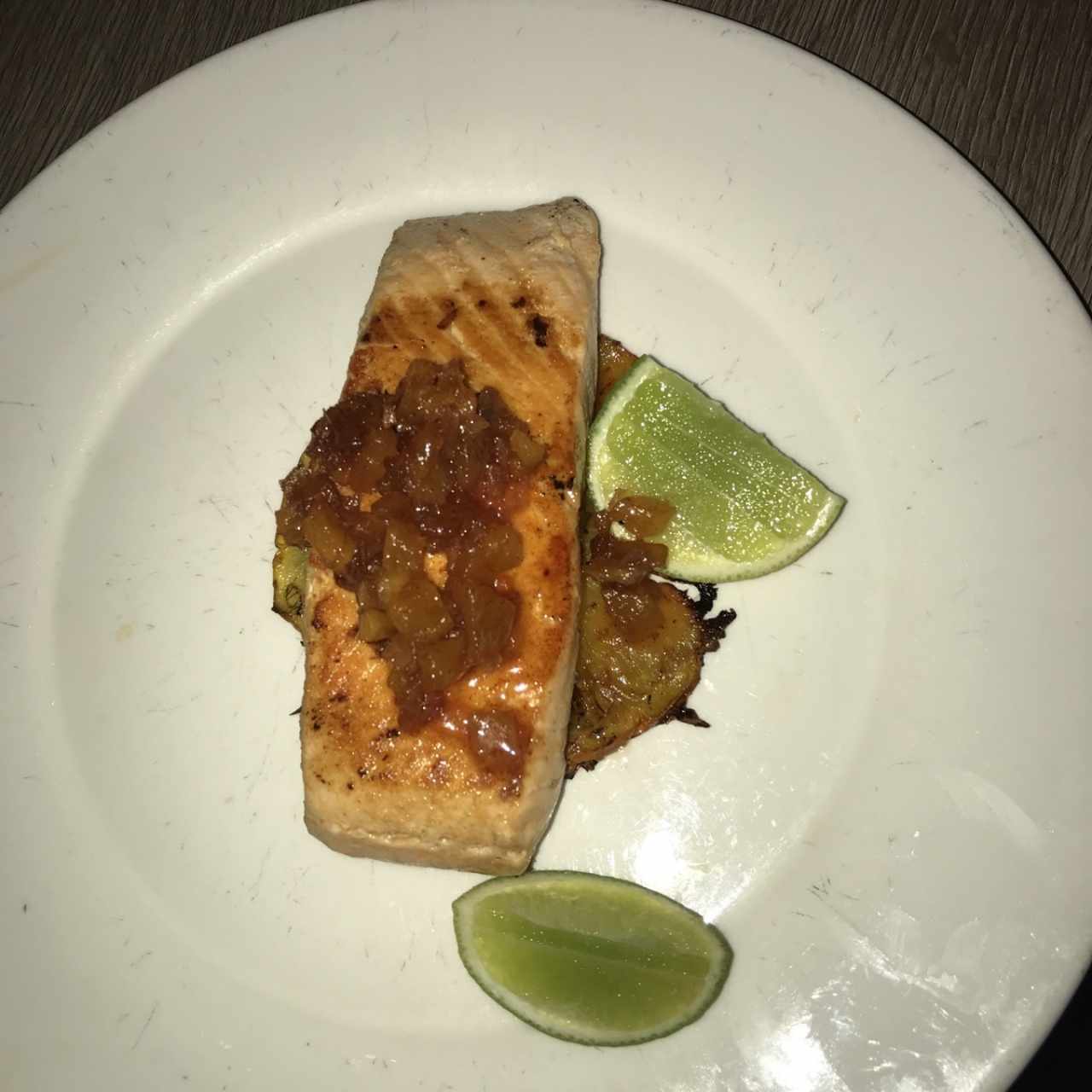 salmon piña piña