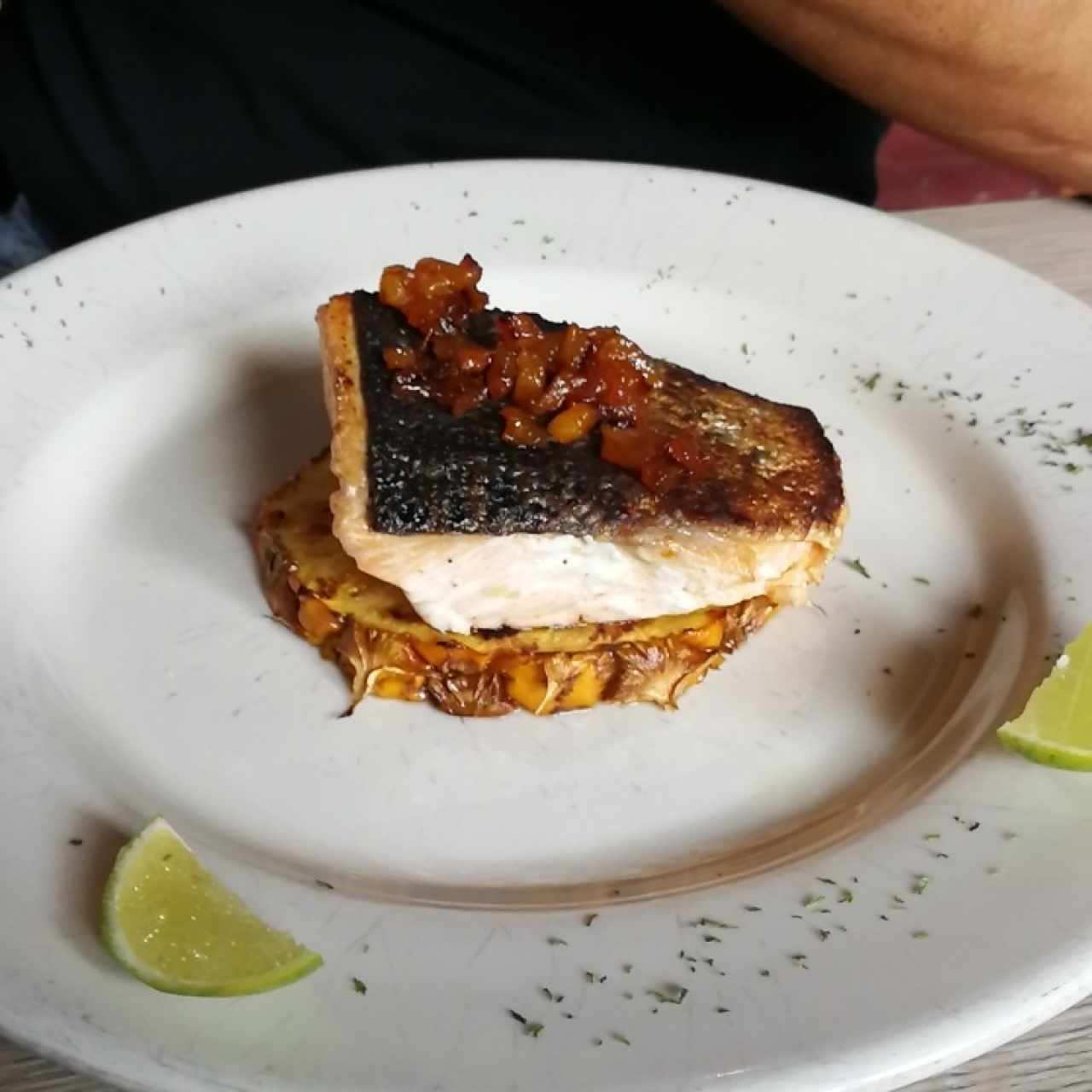 salmón piñapiña