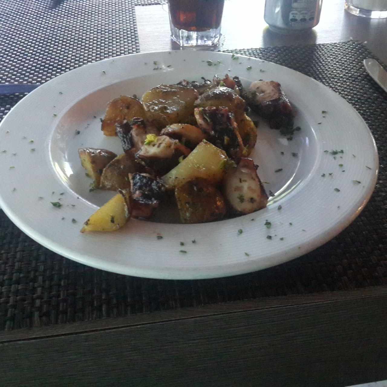 Pulpo a la parrilla