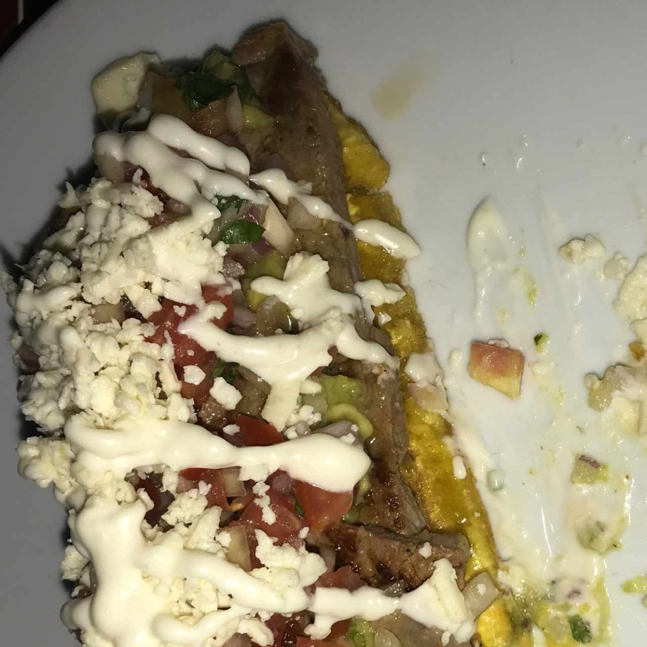 Patacón Steak