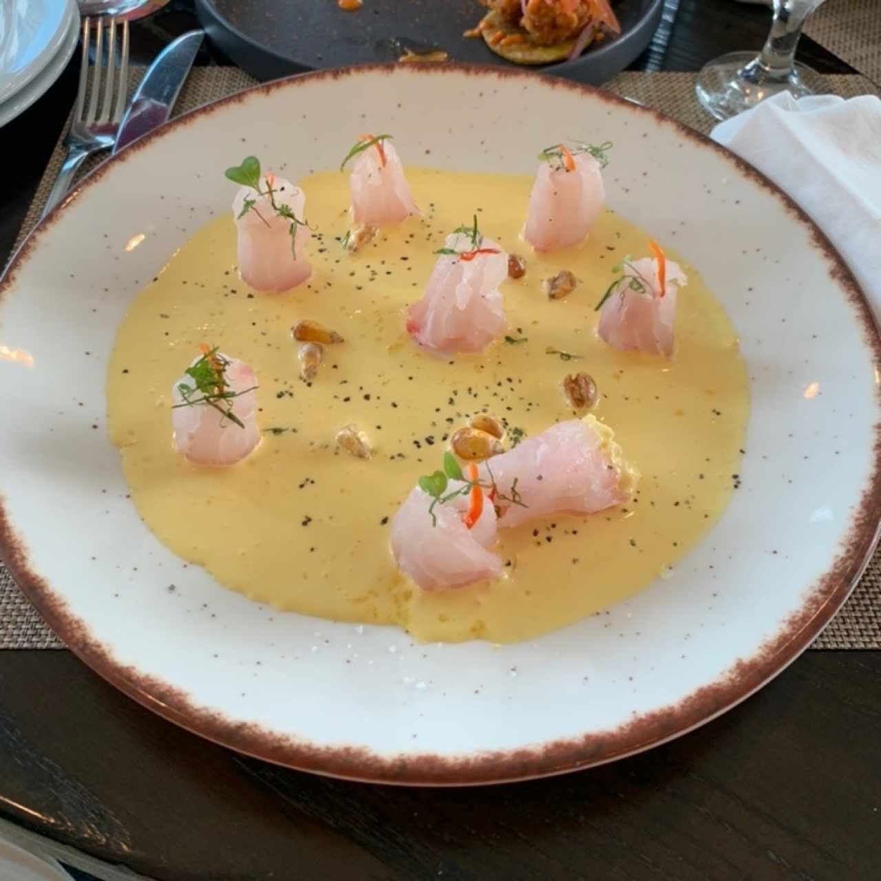 Tiradito de Ají Amarillo