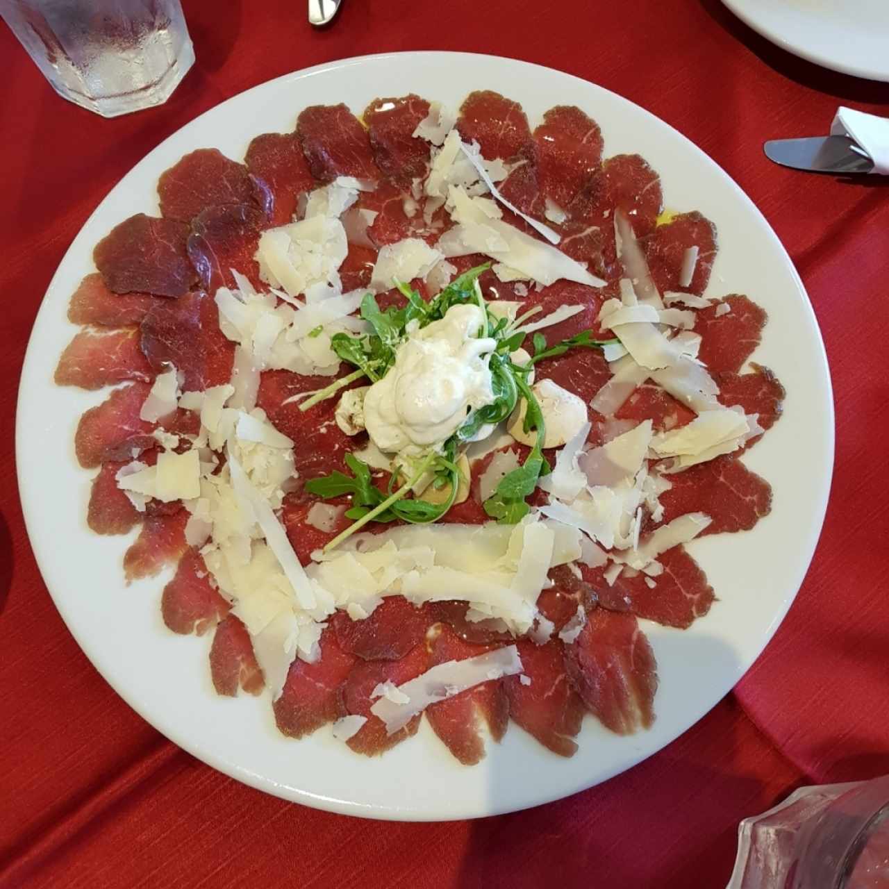 Carpaccio de carne