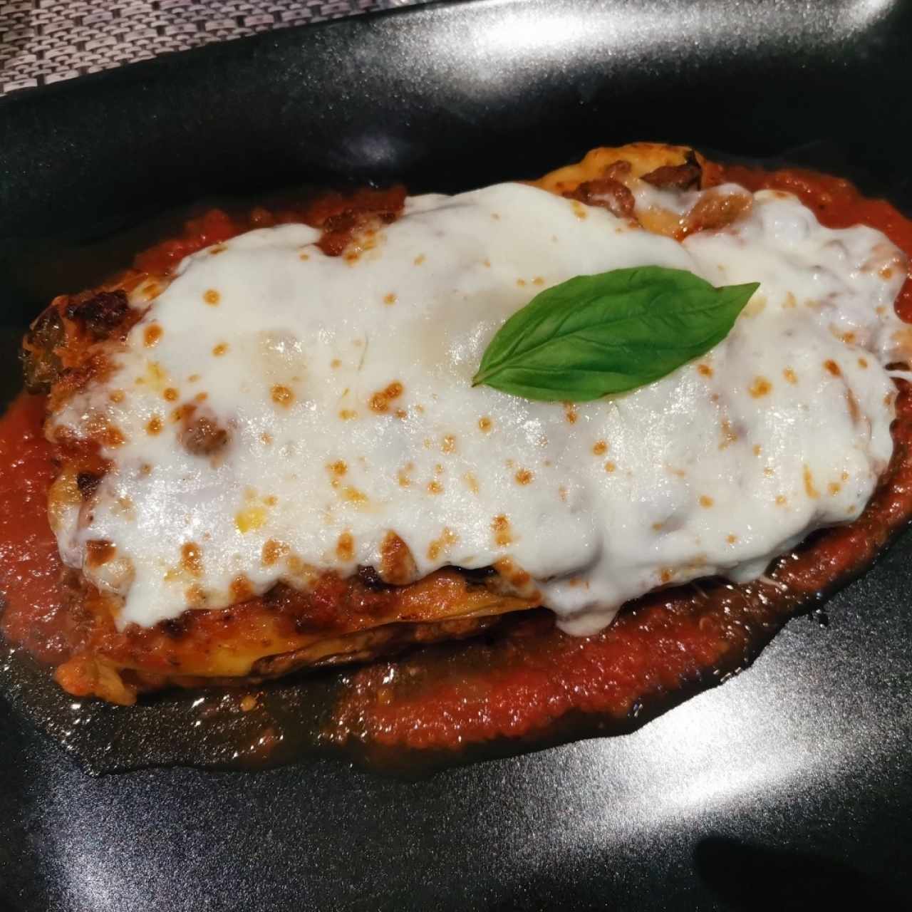 Lasagna de carne 