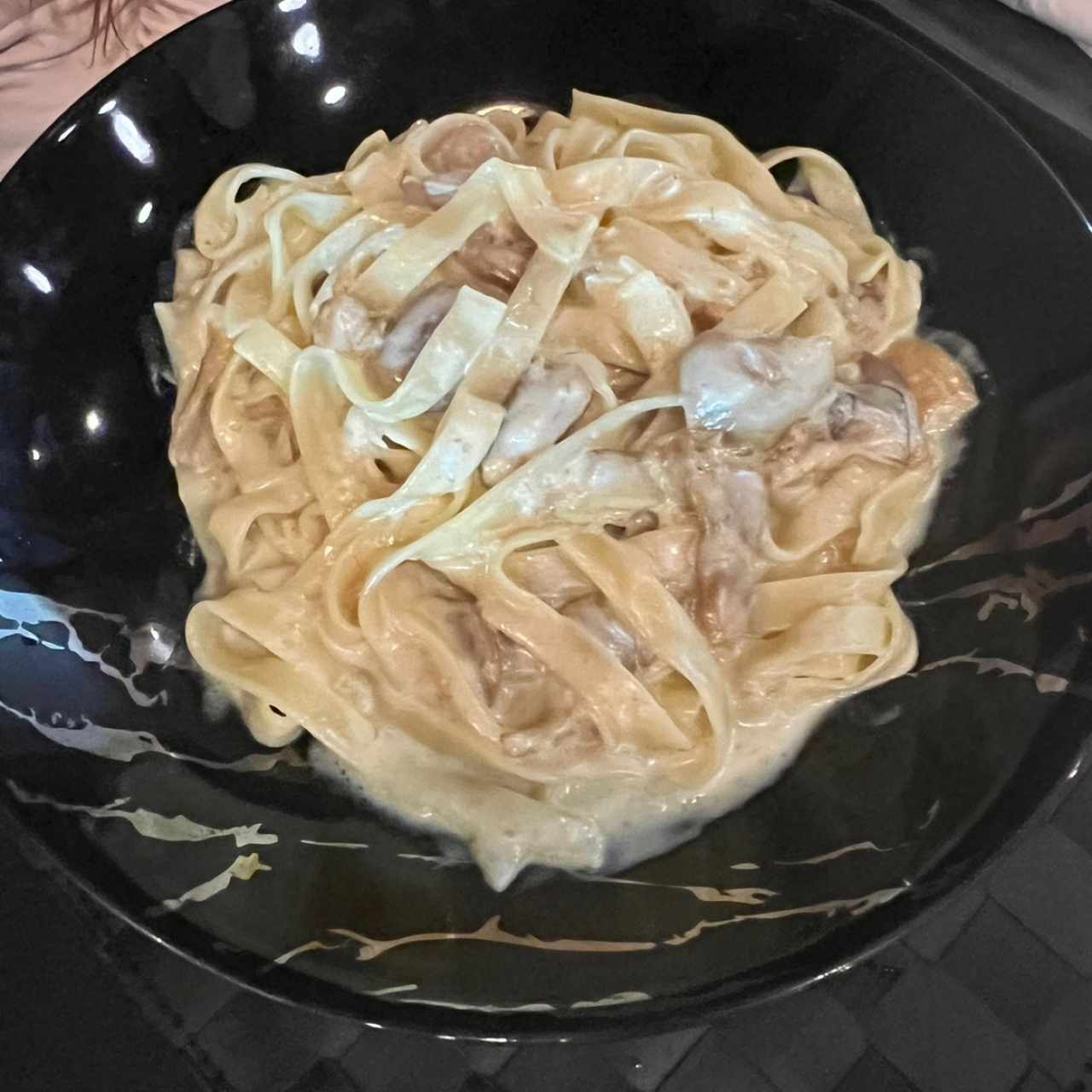 Pasta con Hongo Porcini 