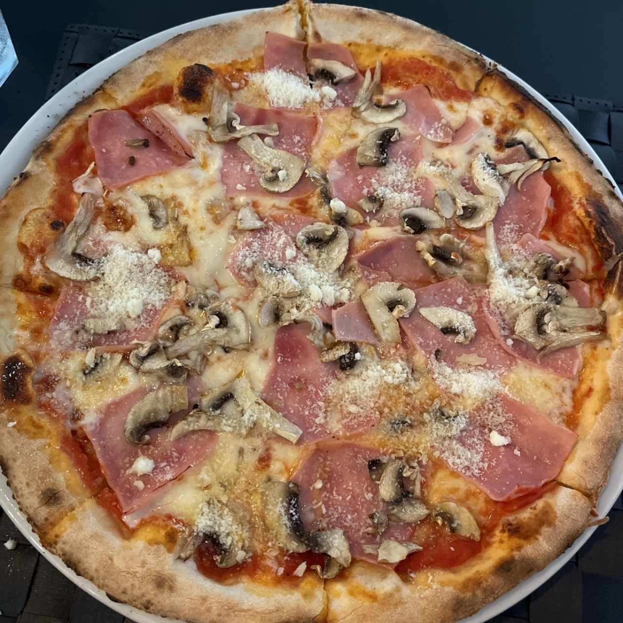 Funghi y jamón 