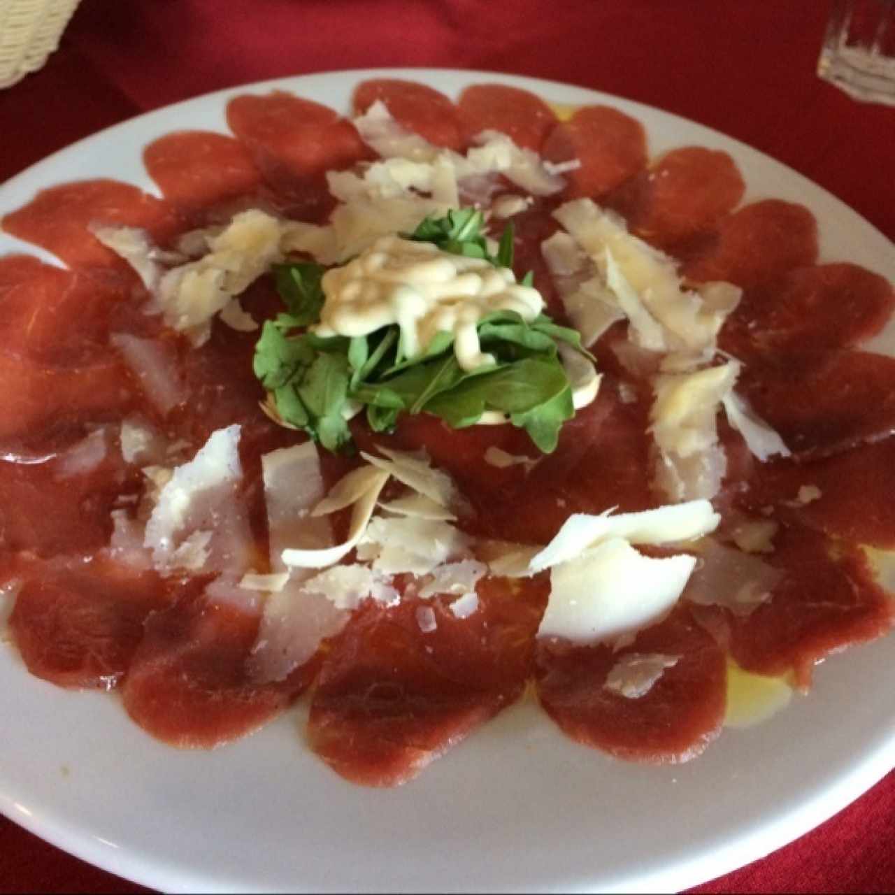 Antipasti - Carpaccio di carne