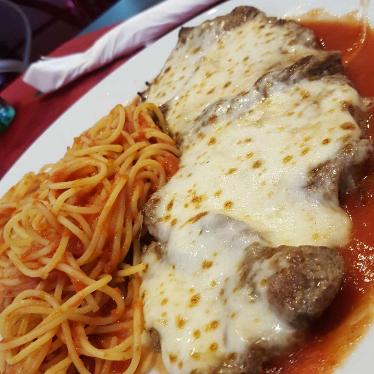 filete a la parmesana 