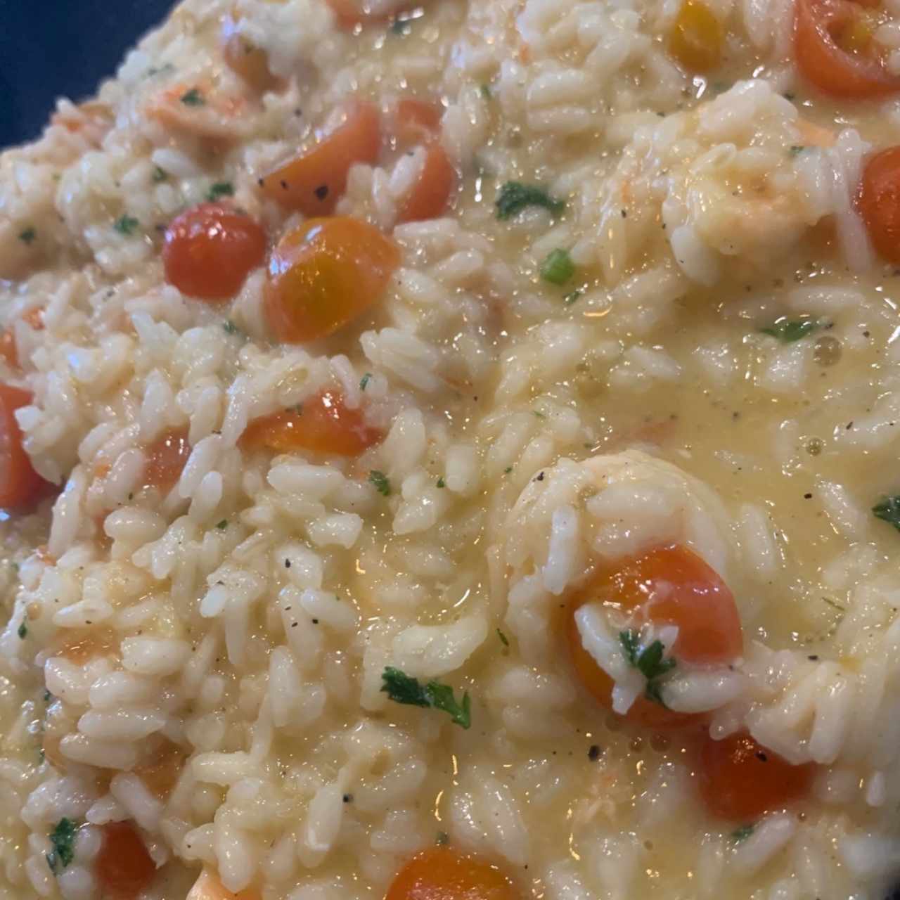 Risotto de Camarones