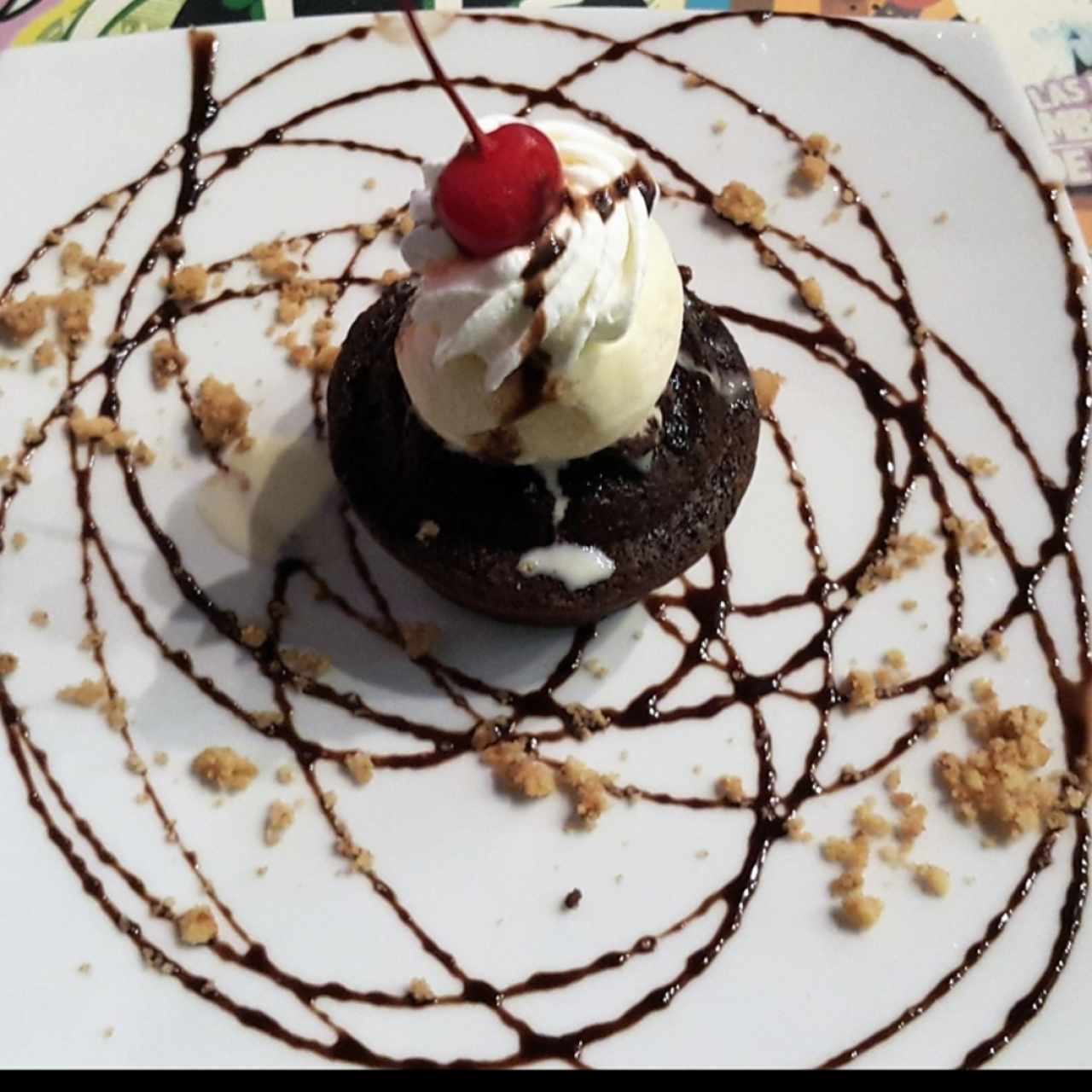 Brownie con Helado