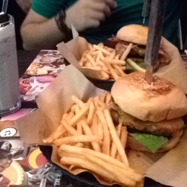 American Burgers con Milkshake de Oreo