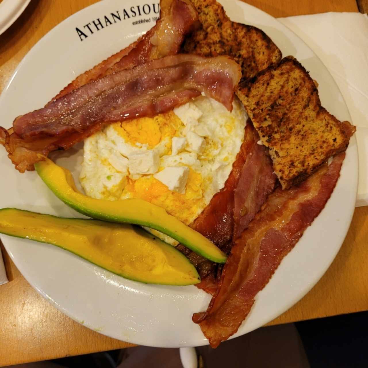 keto desayuno con extra tocino