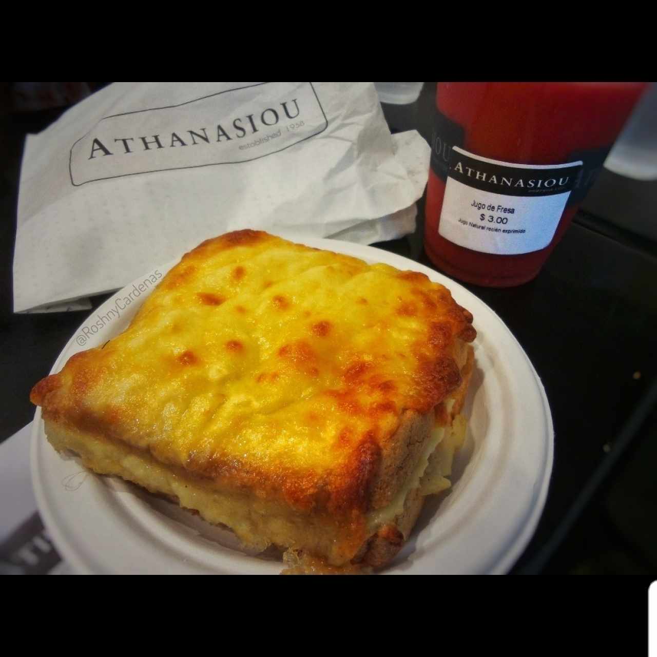 Croque de Salmón - Athanasiou