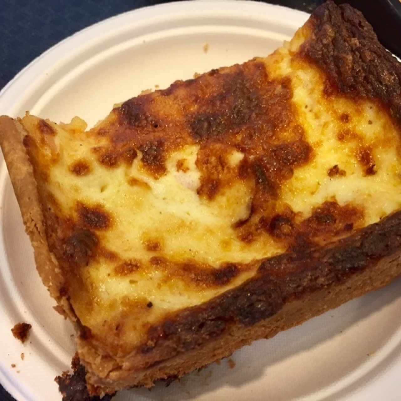 Quiche de salmón