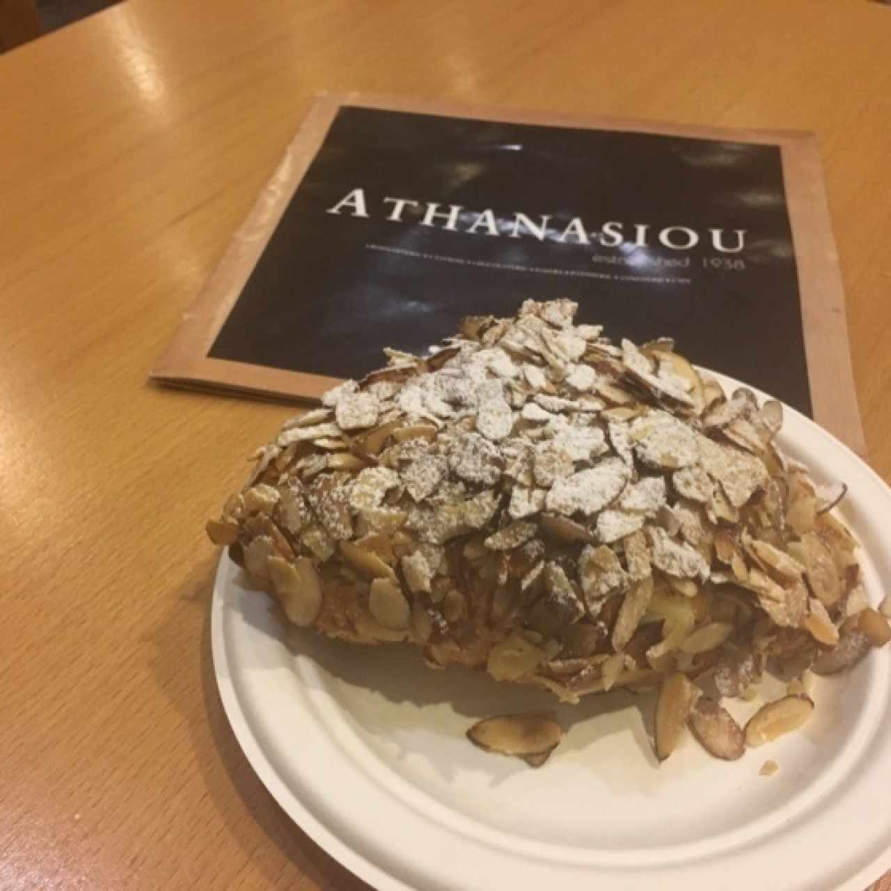 Croissant de almendras