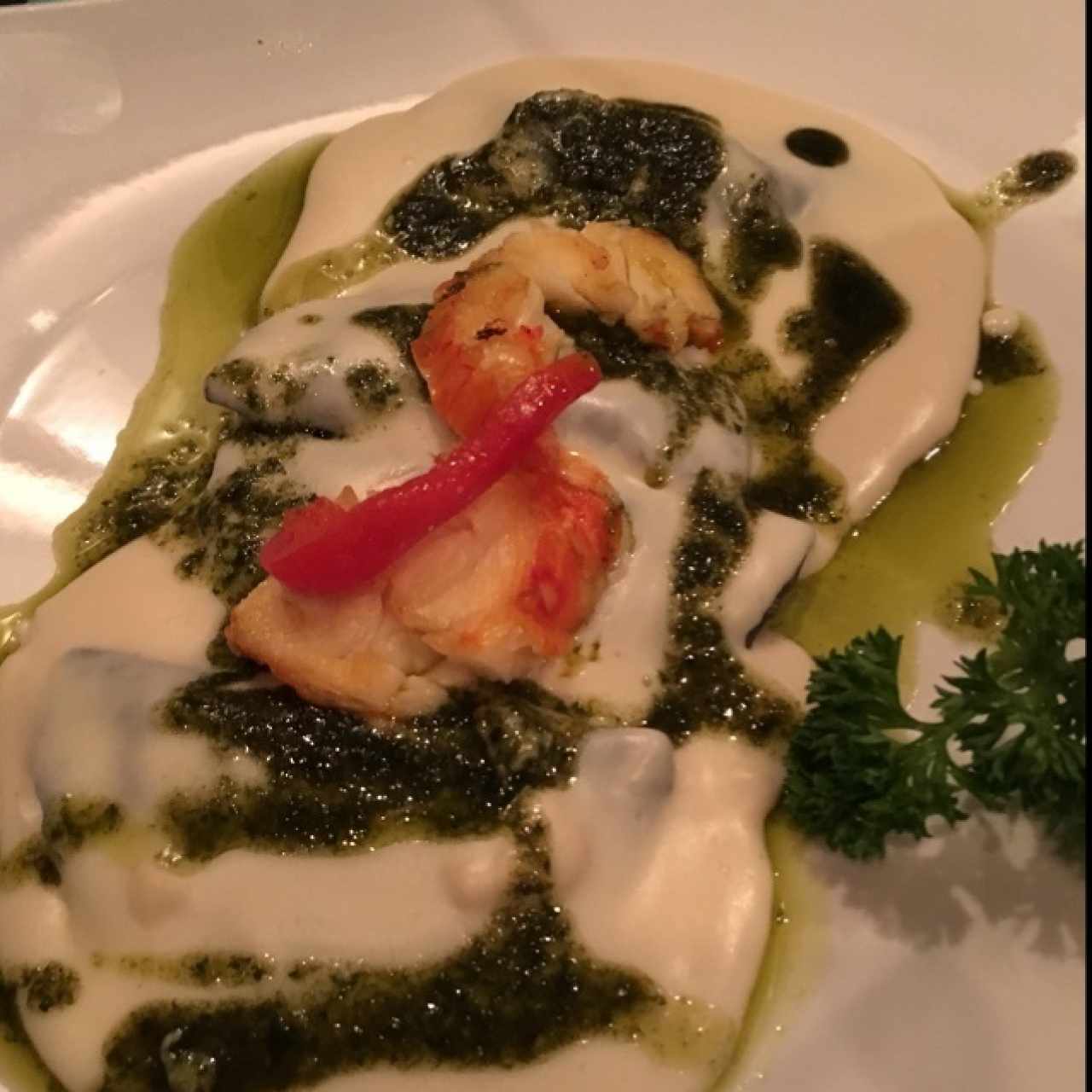 raviolis de langosta