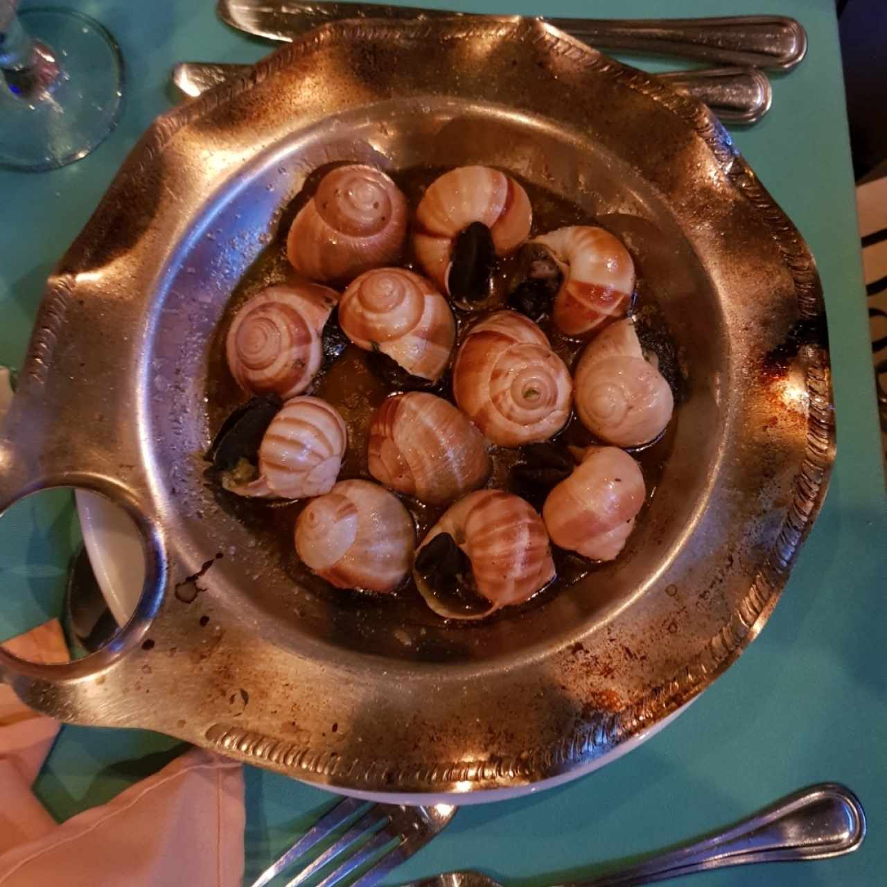 Escargot. Delicioso