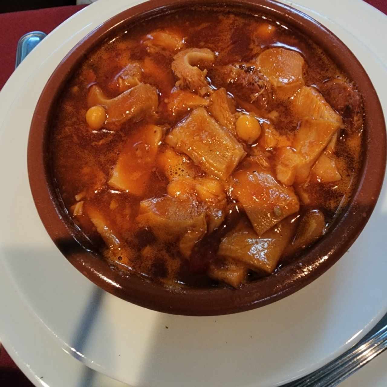 Especialidades - Callos con Garbanzos