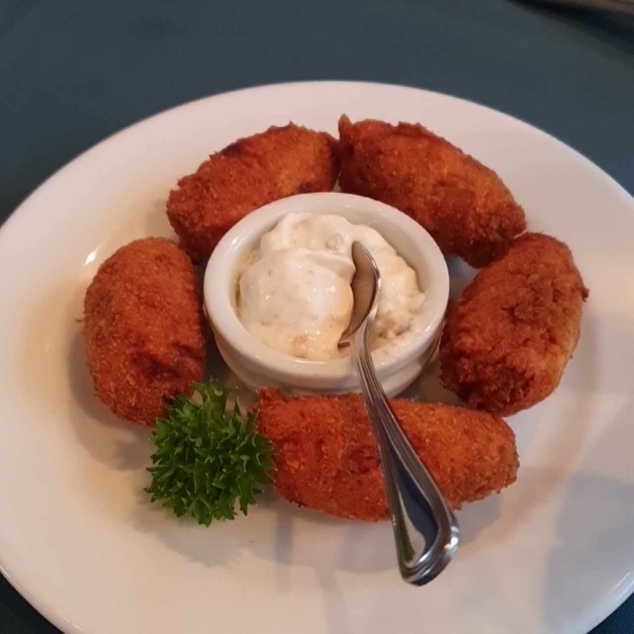 Media Croqueta de Bacalao