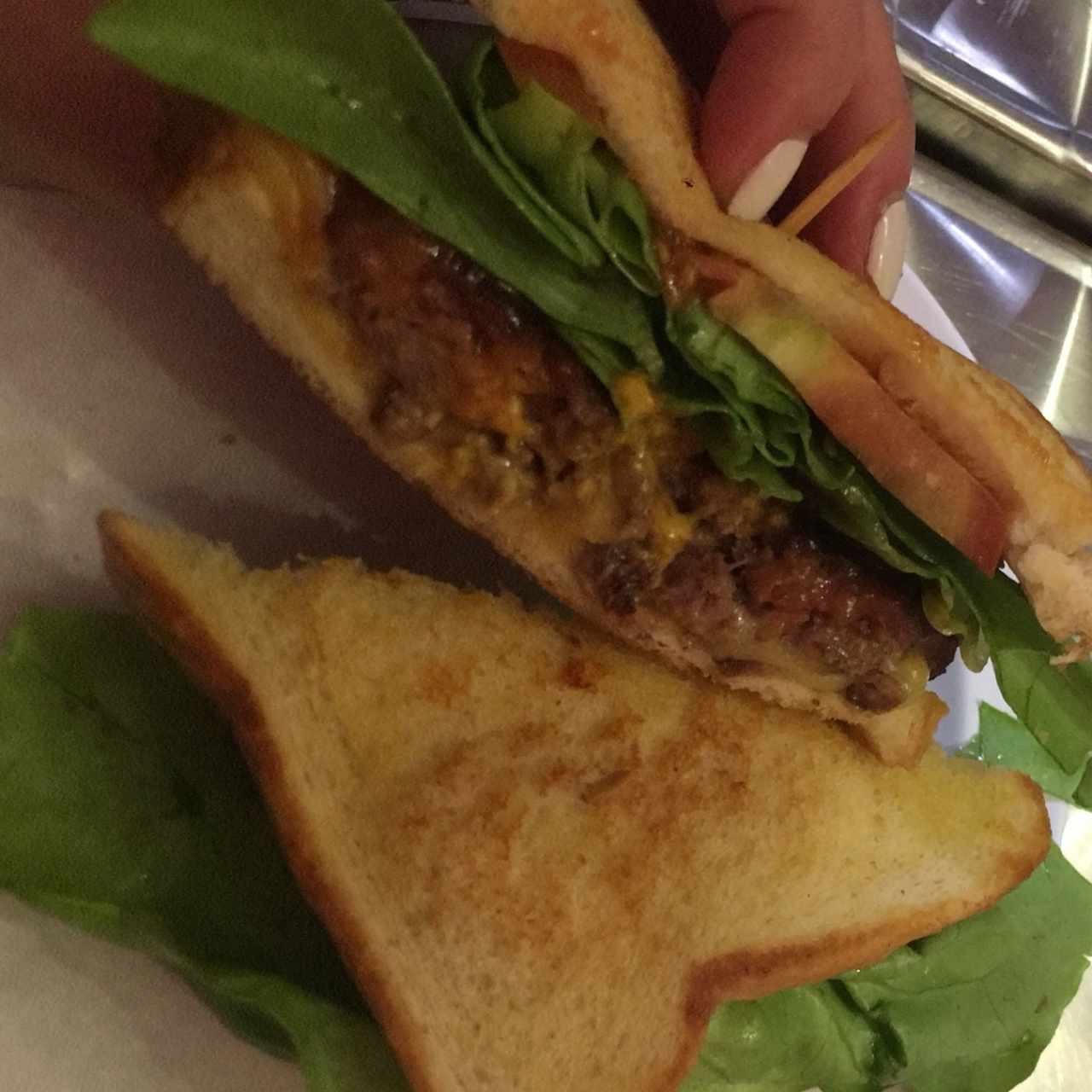 Hamburgesa con queso