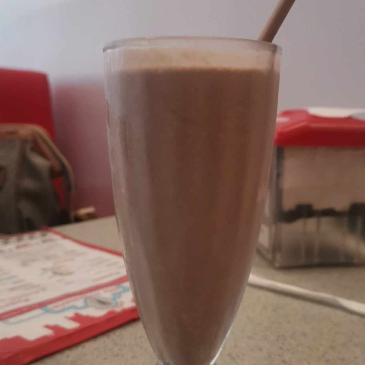 Malteada de chocolate