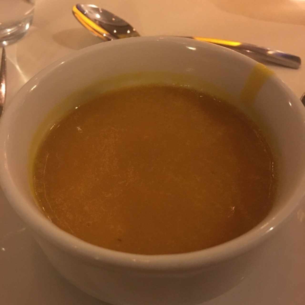 Crema de zapallo