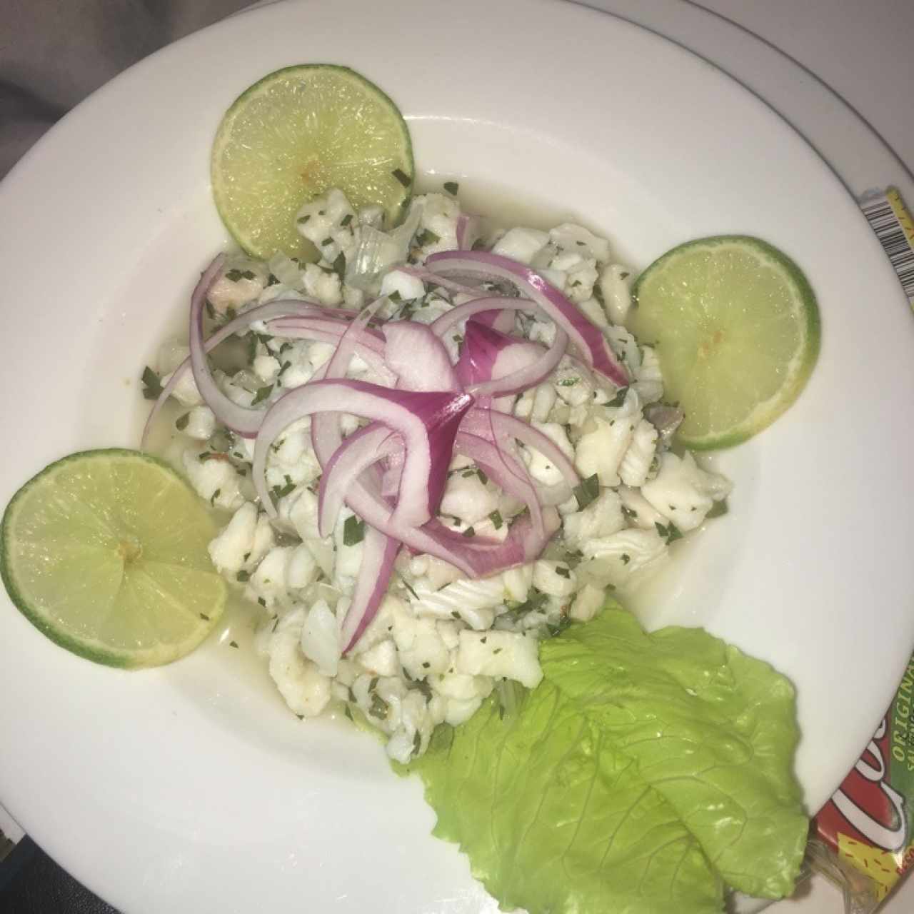 ceviche de corvina