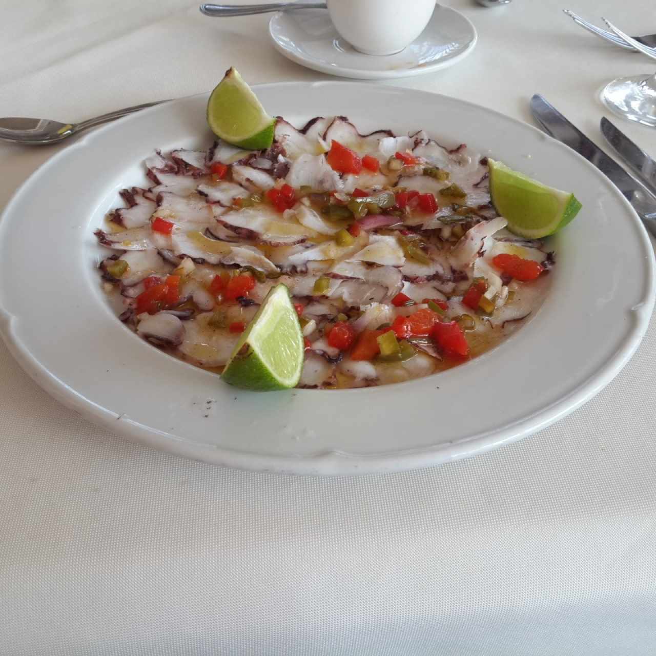 Carpaccio de Pulpo