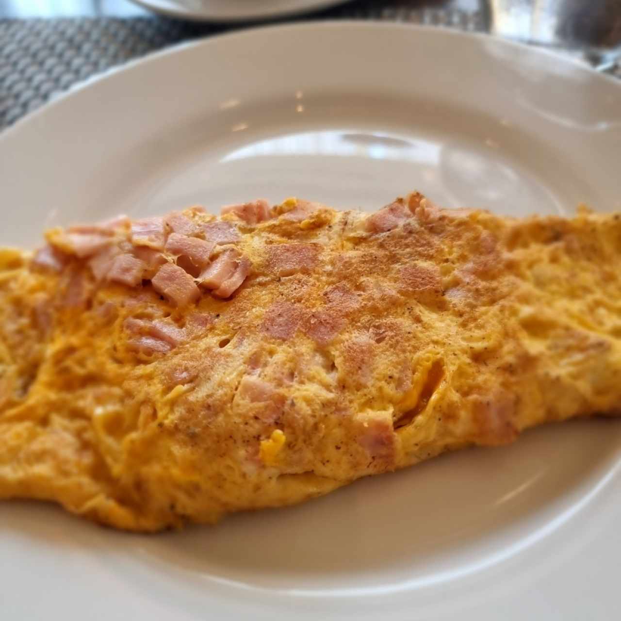 omelette jamón con queso