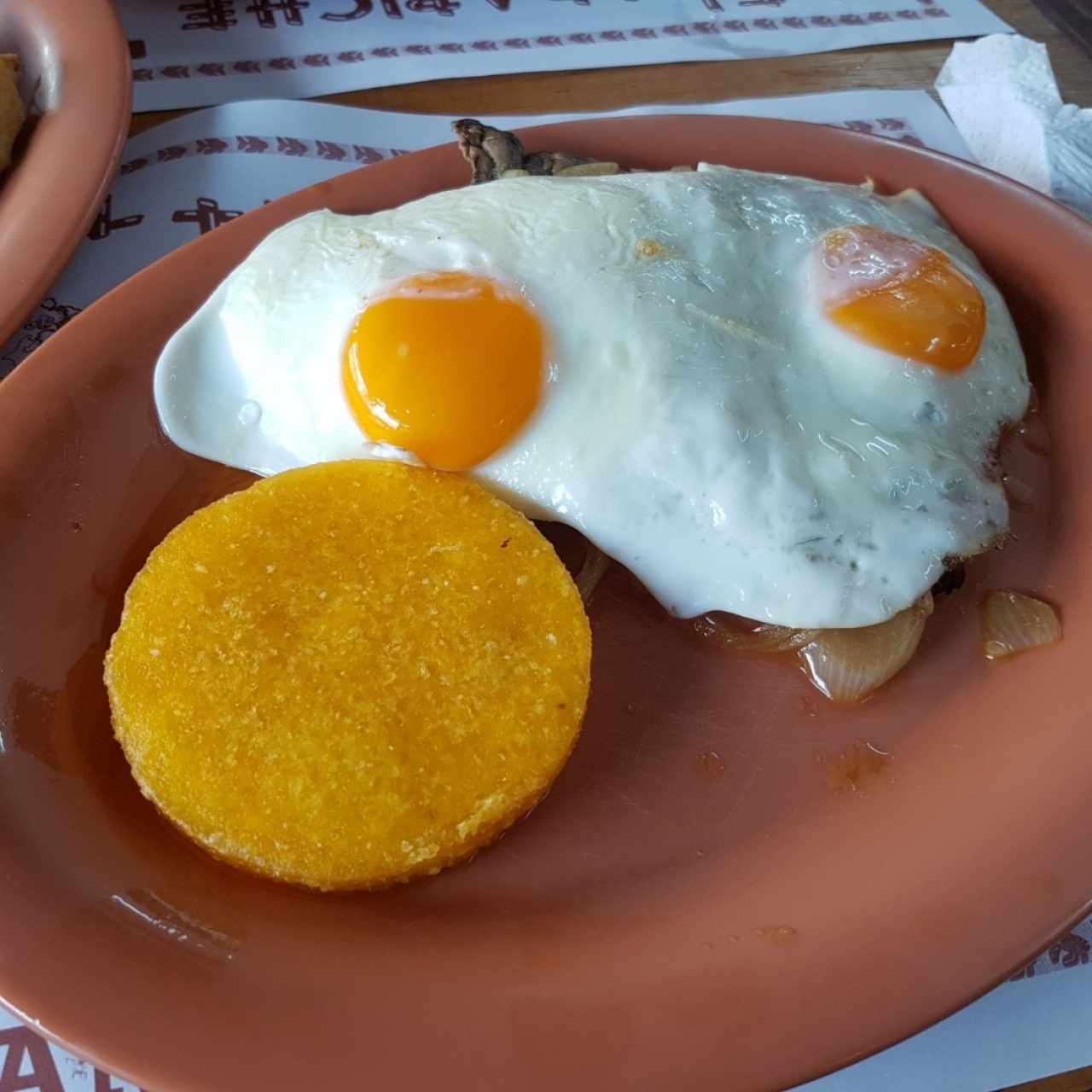 bistec a la caballo