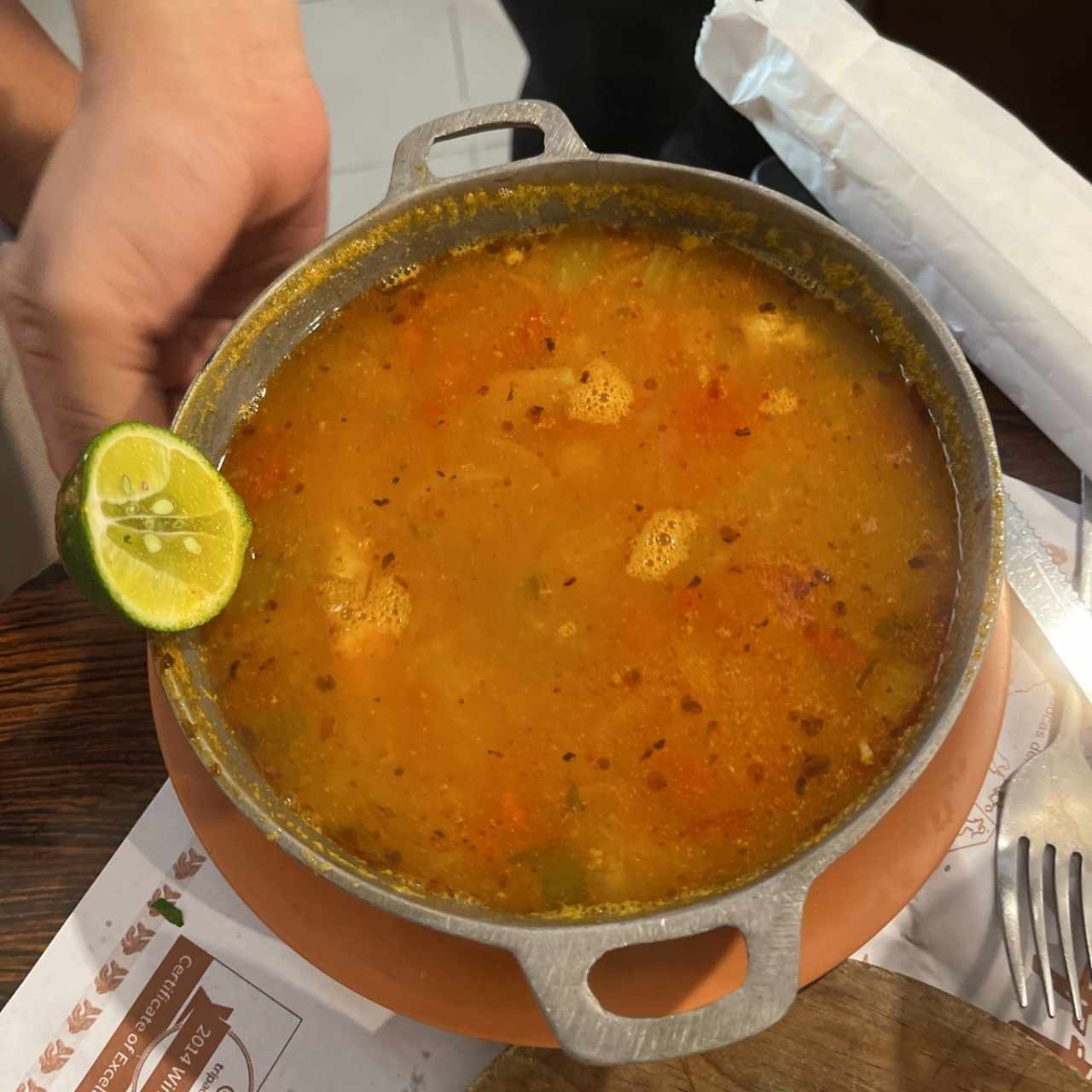 Mariscos - Sopa de Mariscos