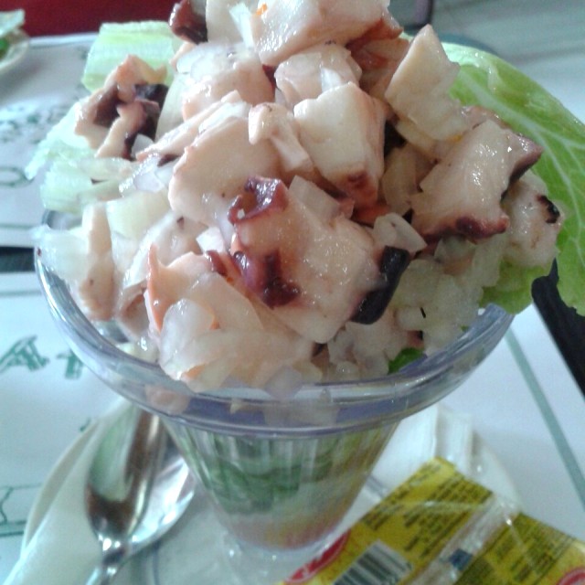 Cebiche de pulpo