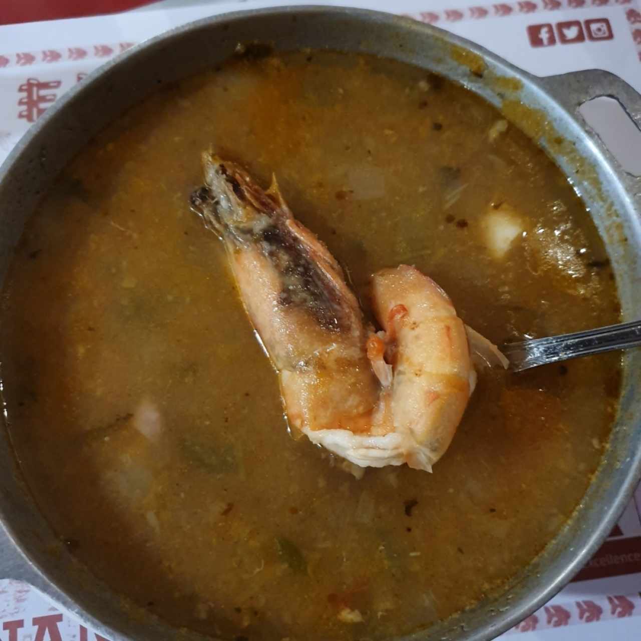 sopa de mariscos