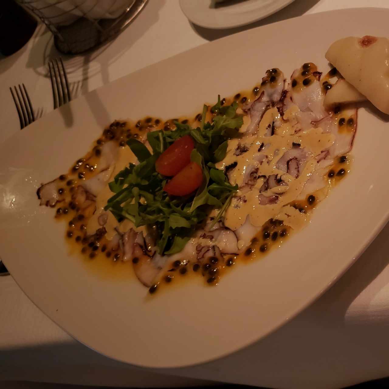 Tiradito de Pulpo