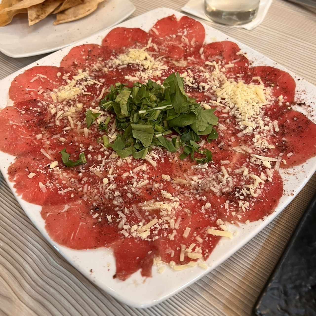 Carpaccio de Res Trufado