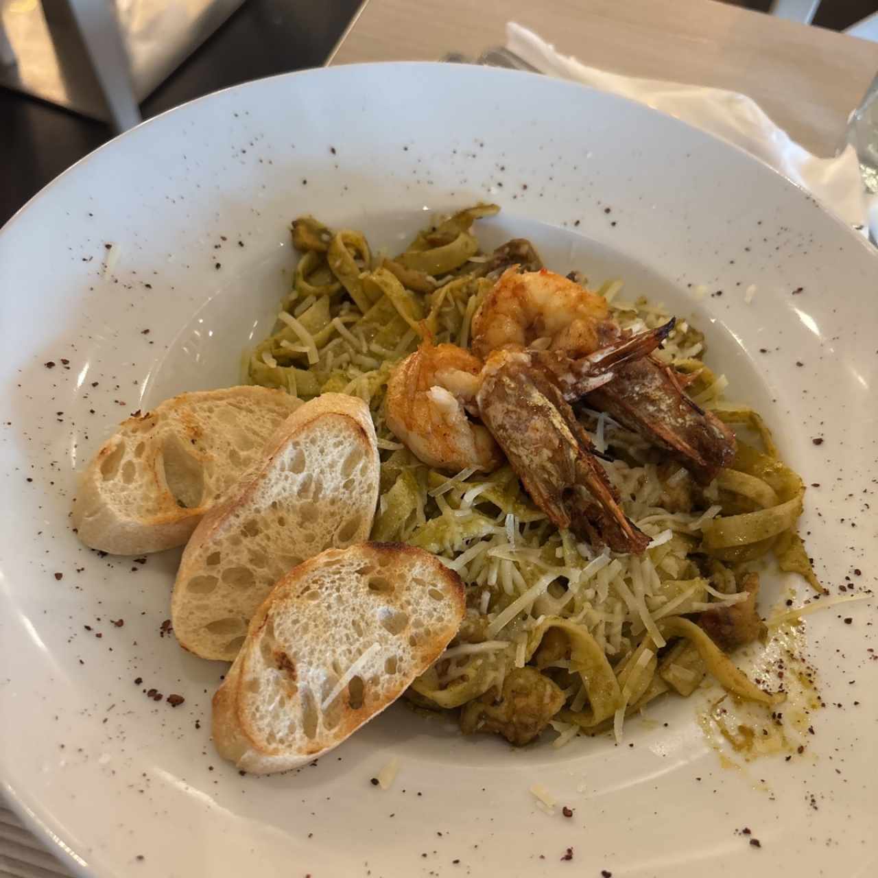 Pastas - Fetuccini de mariscos