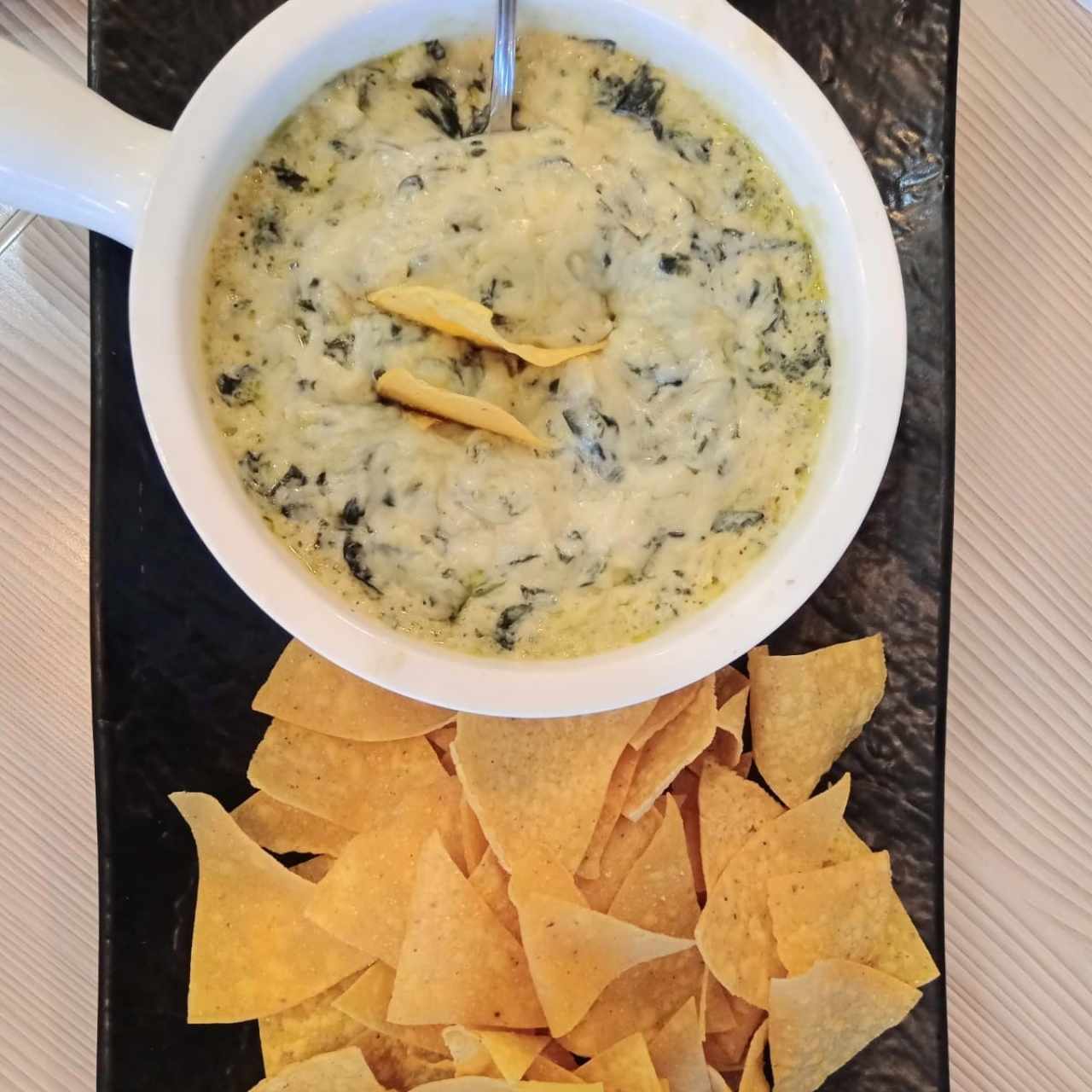 Dip de Espinacas y Alcachofas